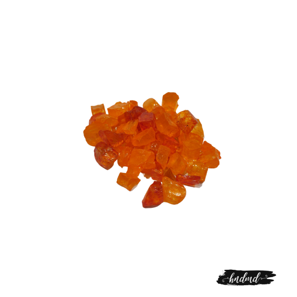 Craft Glass Resin Stones - Orange