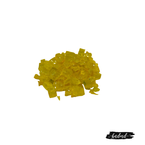 Craft Glass Resin Stones - Yellow