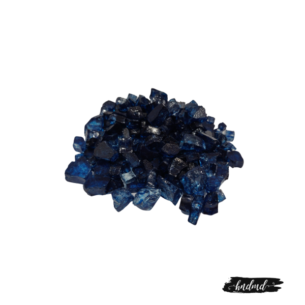 Craft Glass Resin Stones - Dark Blue