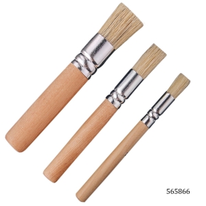 Stencil Brushes (Set of 3 brushes, size - 2,4 and 8 mm)