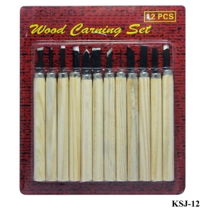 Wood Carving Set (12 pcs) (KSJ-12)