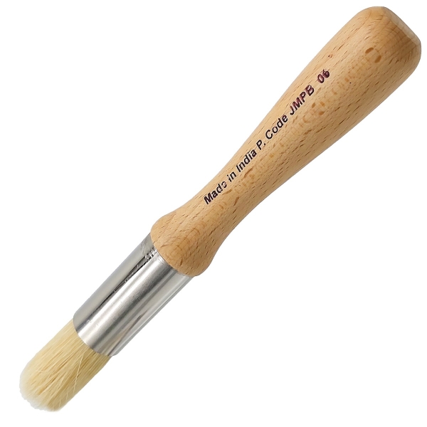 Chalk paint / Wax Brush - Natural Bristles (JMPB06)