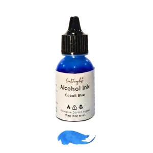 CrafTangles Alcohol Inks (15 ml) - Cobalt Blue