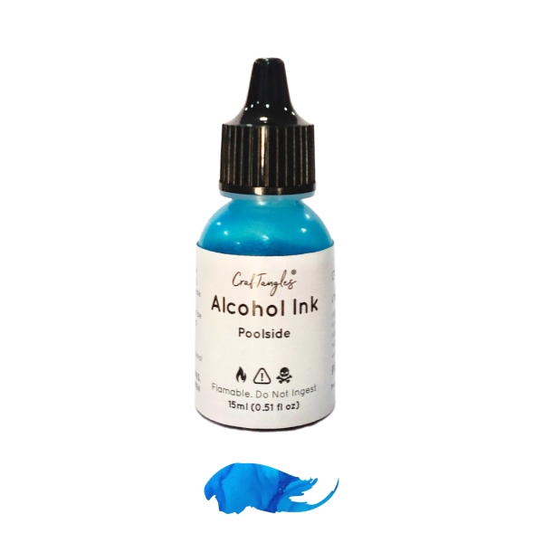 CrafTangles Alcohol Inks (15 ml) - Poolside