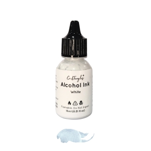 CrafTangles Alcohol Inks (15 ml) - White