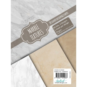 CrafTangles Decoupage Paper Pack - Marble Textures (A4) - 4 sheets