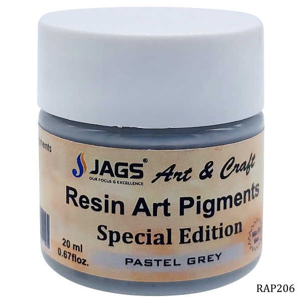 Resin Art Pigment - Pastel Grey (20 ml)