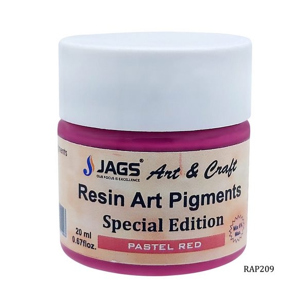 Resin Art Pigment - Pastel Red (20 ml)