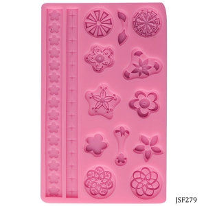 Various Flowers Silicone Clay Mould