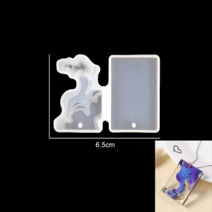 Waves Depth Pendant Silicone Jewellery Mould (RAWS-244)