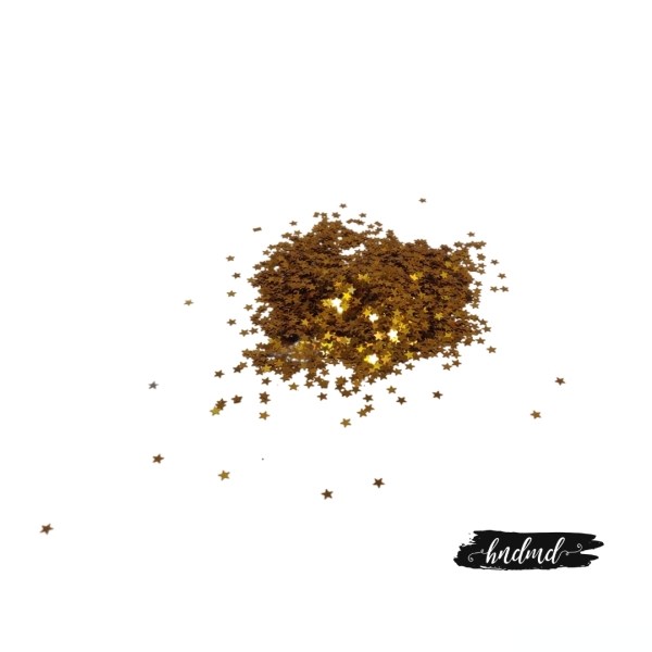 Craft Star Sequins - Gold