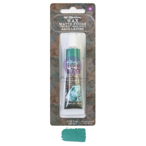 Finnabair Prima Art Alchemy Matte Wax .68 Fluid Ounce - Sage Leaves