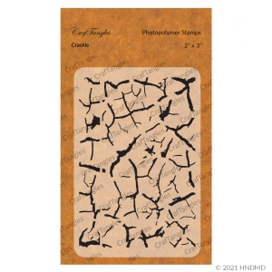 CrafTangles Photopolymer Stamps - Crackle