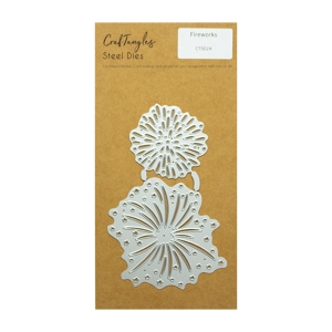 CrafTangles Steel Dies - Fireworks (Set of 2 dies)