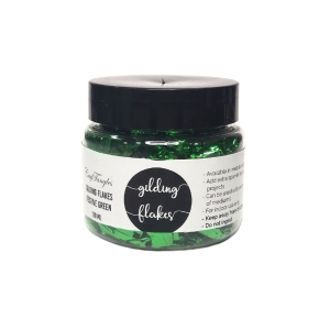 CrafTangles Gilding Flakes (120 ml) - Festive Green