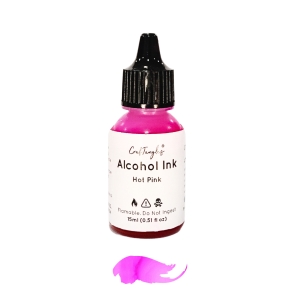 CrafTangles Alcohol Inks (15 ml) - Hot Pink