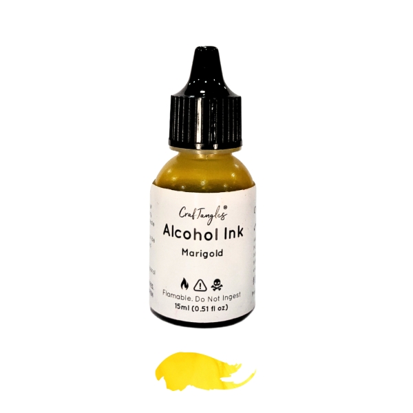 CrafTangles Alcohol Inks (15 ml) - Marigold