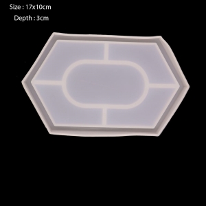 Triangular Tray Resin Silicone Mould