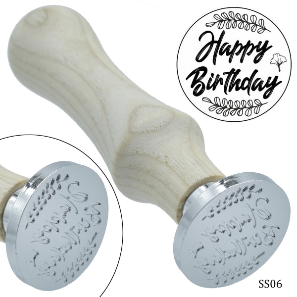 Wax Seal Stamp - Happy Birthday (SS06)