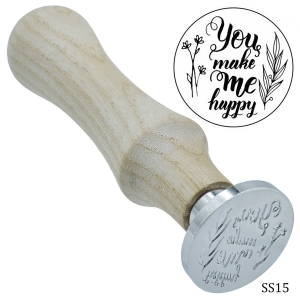 Wax Seal Stamp - You make me Happy (SS15)