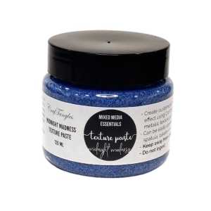 CrafTangles mixed media essentials - Shimmer Texture Paste - Midnight Madness (120 ml)