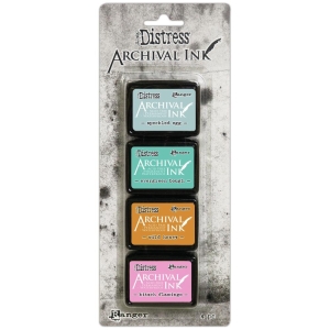 Tim Holtz Distress Archival Mini Ink Kit 4 (Set of 4)