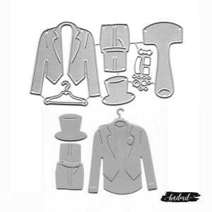 Steel Dies - Men Suit (Set of 6 dies)