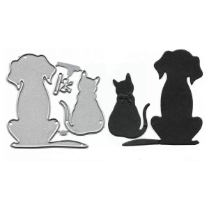 Steel Dies - Dog and Cat (Set of 3 dies)