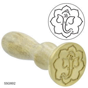 Wax Seal Stamp - Ganpati Design 2