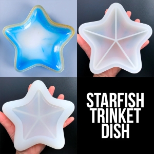 Star Plate or Trinket Dish Silicone Mould