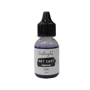 CrafTangles Art Cast Pigment (Jesmonite Alternative/ Eco Friendly Resin Alternative) (15 ml) - Violet