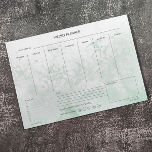 CrafTangles A4 Weekly Planner - Soothing Wave