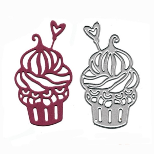 Steel Cutting Dies - Cupcake Design 1