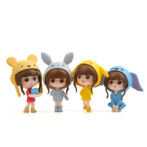 Miniatures - Cute Girls (4 pcs)