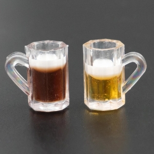 Miniatures - Beer Mugs - 5 pcs