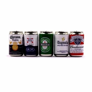 Miniatures - Beer Cans - 5 pcs