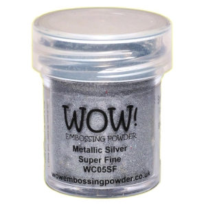 Wow Embosing Powder - Super Fine - Metallic Silver