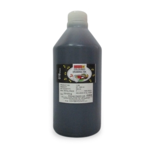 Camel Coloured Drawing Ink - Black (016) - 500 ml