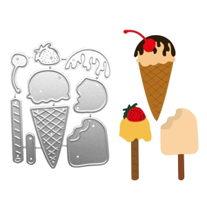 Steel Dies - Icecreams (Set of 9 dies)