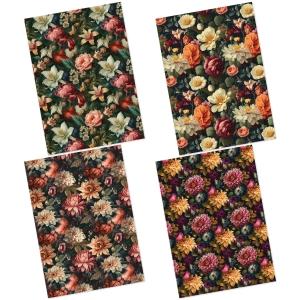 Exotic-Flowers-2-Decoupage---A4-1