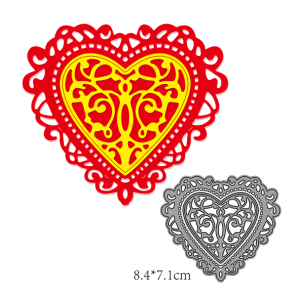 Steel Dies - Ornate Heart (Set of 2 dies)