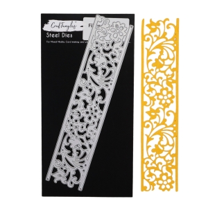 CrafTangles Steel Border Die - Filigree Border