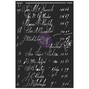 Prima Marketing Finnabair Stencil 6"X9" - Calculations