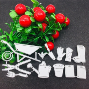 Steel Dies - Gardening Tools (Set of 11 dies)