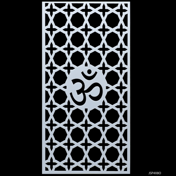 4 by 8 inches Stencil - Om