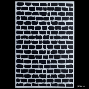 A4 Stencil - Bricks