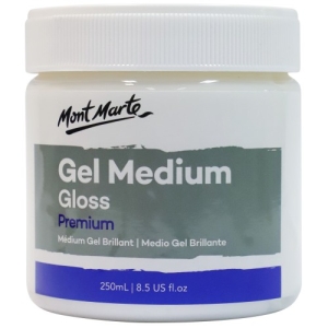 Mont Marte Gel Medium Gloss 250ml